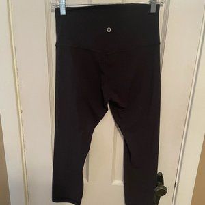 Align HR Crop 21" black lululemon leggings